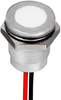 Led Panel Indicator, White, 14Mm, 3.3V Rohs Compliant Apem - 65AH9396 - Newark, An Avnet Company
