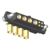 4+4 Pos. Female Receptacle 24-28 AWG+RG178 Cable Connector Kit, Slotted Jackscrews - M80-4C10405F1-04-308-00-000 - Harwin Plc
