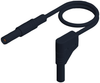 Test Lead, 4Mm Banana Plug-R/a Plug, Blk; Test Connector Type A Hirschmann Test And Measurement - 71AC0965 - Newark, An Avnet Company