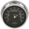 Humidity Instrument - Stratus, Chrome case, Black dial
