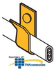 Erico Clip for Romex or Non-Metallic Cable (Pkg of 100) - RMX - TelephoneStuff.com
