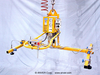 Four Pad Air Powered Lifter with Powered Tilt and Bellows Cups - ATL5M4-60-2/44BC - ANVER Corporation