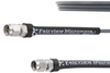 SMA Male to 2.92mm Male Cable 48 Inch Length Using FM-103FLEX Coax - FMCA1972-48 - Fairview Microwave Inc.