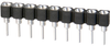 Sip Socket, 9Pos, 2.54Mm, Gold, Th Rohs Compliant Harwin - 45AJ3366 - Newark, An Avnet Company