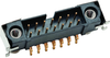 Wire To Board Connector Header, 14 Position, 2Row; Connector Systems Harwin - 59T4409 - Newark, An Avnet Company