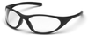 Pyramex Zone 2 Safety Glasses with Black Frame and Clear - SB3310E - Safety Glasses USA
