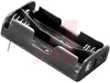 Battery Holder; AA; Polypropylene; PC Mount; 2; Spring; PC Lug - 70182748 - Allied Electronics, Inc.