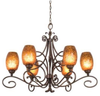 5534TO/1586 Mid. Chandeliers-Glass Up - 696898 - Capital Lighting, Inc.