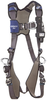 DBI-SALA ExoFit NEX Grey Small Vest-Style Shoulder, Back, Leg Padding Body Harness - Polyester Webbing - 840779-00803 - 840779-00803 - R. S. Hughes Company, Inc.