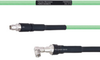 Temperature Conditioned Low Loss SMA Male to RA SMA Male Cable LL335i Coax in 200 cm - FMHR0226-200CM - Fairview Microwave Inc.