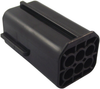 Cap Housing, 6Pos, Pbt, Black; Product Range Amp Te Connectivity - 96W7263 - Newark, An Avnet Company