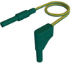 Test Lead, 4Mm R/a Plug-Skt, Grn/yel, 1M Rohs Compliant Hirschmann Test And Measurement - 57AK6988 - Newark, An Avnet Company