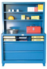 Book Case Shelving Unit with Drawers -- 4.15-CSU-243-2DB-PT - Image