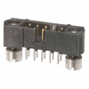 7+7 Pos. Male DIL Vertical Throughboard Conn. Jackscrews - M80-5101405 - Harwin Plc