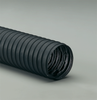 Single-Ply Black Acrylic Coated Polyester Fabric Hose -- Heat-Flex® CW-325 10.0 - Image