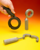 Hinged Shaft Collar with Swing-Away Handle