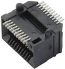 Socket, 0.635Mm, R/a, 20 Way Rohs Compliant Samtec - 69AJ9746 - Newark, An Avnet Company