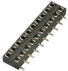 Board-Board Connector Receptacle, 12 Position, 2Row; Connector Systems Harwin - 03M4019 - Newark, An Avnet Company