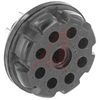 connector,chassis,cp type plug,black phenolic,8 octal contact - 70144662 - Allied Electronics, Inc.