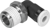 Push-in L-fitting - QBML-1/8-1/8-U - Festo Corporation