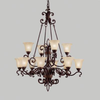 Large Chandeliers-Glass Shade - 54912 - Light Center (The)