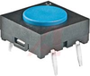 Tactile Switch; 50 mA; 24 VDC (Max.); SPST; Beryllium Copper (Movable) - 70192906 - Allied Electronics, Inc.