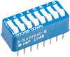 Switch, Dip, 8 Position, Spst, Raised Rocker; No. Of Circuits Alcoswitch Te Connectivity - 28AC8430 - Newark, An Avnet Company