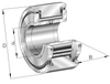 Cam Followers & Yoke Rollers - NATV6-PP-A - Pacific International Bearing, Inc.