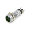 OptiFuse R9-87L-01-GREEN, Recessed Panel Mount LED Indicator Light, 1/4