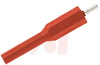 Terminal Jack, Male 6-32, Red - 70197437 - Allied Electronics, Inc.