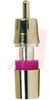 RCA, 1 PIECE SOLID CENTER COND., RGB 22-24 AWG - NICKEL (PURPLE) - 70056237 - Allied Electronics, Inc.