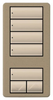 Master Control Switch - RKD-H4S-MS-E - Lutron Electronics Co., Inc.
