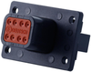 Receptacle, Flange, Thin Wall, 8 Position, Pin; Product Range Deutsch Te Connectivity - 77R3075 - Newark, An Avnet Company