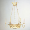 Leaf Basket Chandelier - CL67/I - Vaughan Designs, Inc.