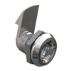 Quarter-Turn Cam Latch, 8 mm Triangle Recess, 23mm  Grip, Sealed, Zinc Alloy, Chrome Plated, Bright - E5-6-032-520 - Southco