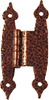Hammered Finish Hinges 