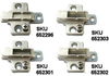 Blum Clip Top Mounting Plates for Frameless C.. - 652296 - HardwareSource, Inc.