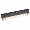 10 Pos. Male SIL Vertical Throughboard Conn. Jackscrews -- M80-5000000M3-10-332-00-000 - Image