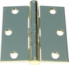 Solid Brass Square Corner Residential Hinges - 805432 - HardwareSource, Inc.