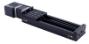 Motorized linear stage, integrated controller, 75 mm travel, medium resolution, medium speed -- X-LSQ075B