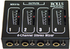 Microphone 4 Input Mixer - S1350 - Visual Sound, Inc.