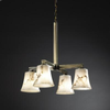 FAL-8920-20-ABRS Mid. Chandeliers-Glass Down - 750402 - Capital Lighting, Inc.