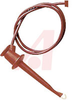 Test Clip; Beryllium Copper; 20 AWG; Copper; 41 x 36; 0.087 in.; 60 in.; 102 de - 70197743 - Allied Electronics, Inc.