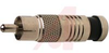 RCA RG6 QUAD COMPRESSION CONNECTOR. NICKEL PLATE. 6 PC. CLAMSHELL. - 70069486 - Allied Electronics, Inc.