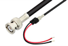 BNC Male to Unterminated Lead Cable 12 Inch Length Using 75 Ohm RG59 Coax - PE33567-12 - Pasternack