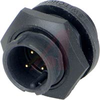 PANEL CONNECTOR, MALE, WEATHERTIGHT, #20 CONTACTS, 3 PIN - 70214364 - Allied Electronics, Inc.