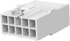 Connector Housing, Rcpt, 10Pos, 3.96Mm; Product Range Amp Te Connectivity - 70AH7176 - Newark, An Avnet Company