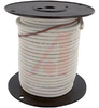 Wire, High-Voltage; 18 AWG; 16/30; 0.097 in.; 0.245 in.; 40 kV; White - 70021855 - Allied Electronics, Inc.