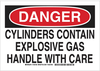 Chemical & Hazardous Material Sign - 126189 - Brady Corporation