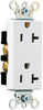 Heavy-Duty Decorator Spec Grade Receptacle - 26352W - Legrand